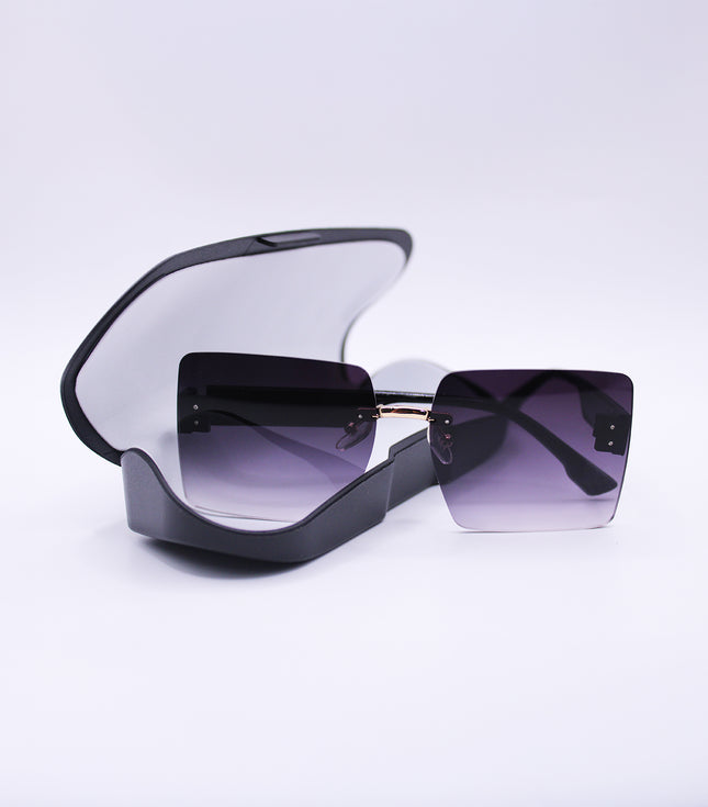 Square Sunglasses with Gradient Lenses