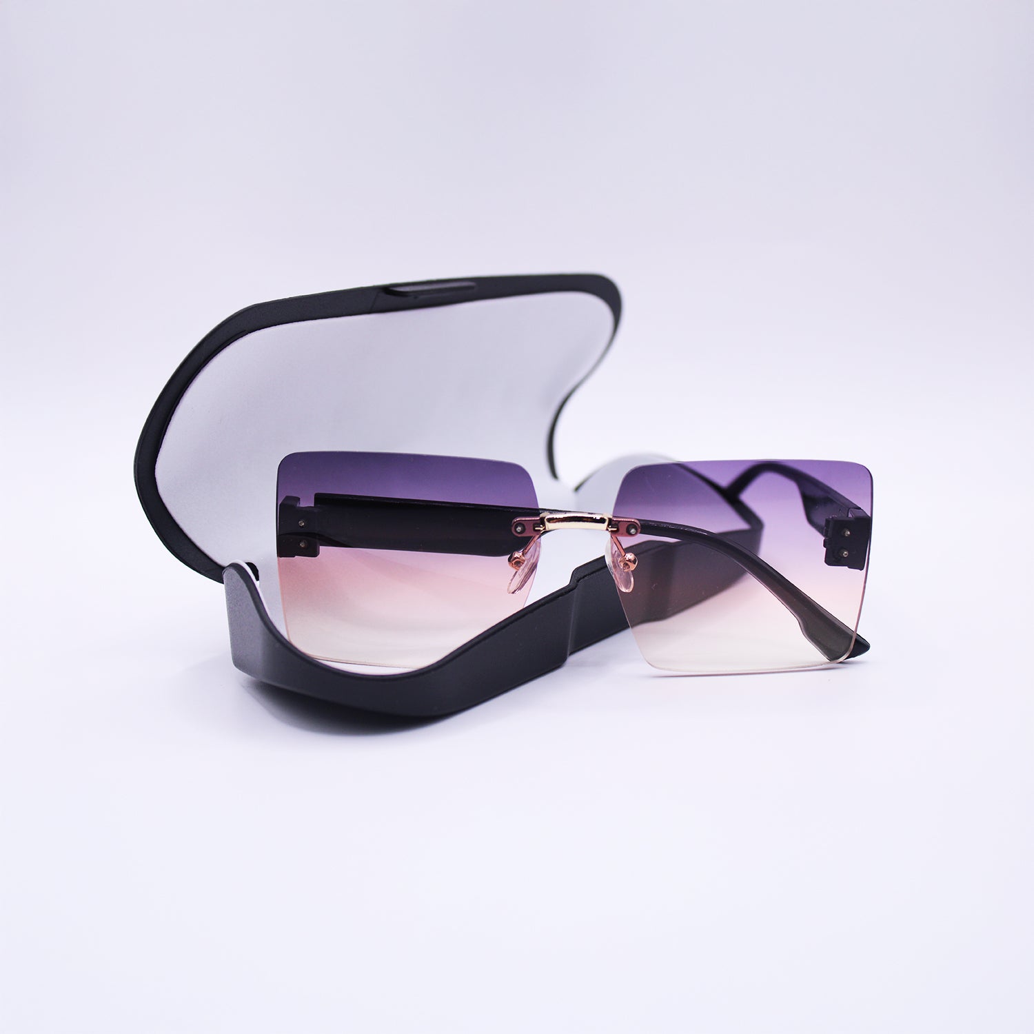 Square Sunglasses with Gradient Lenses