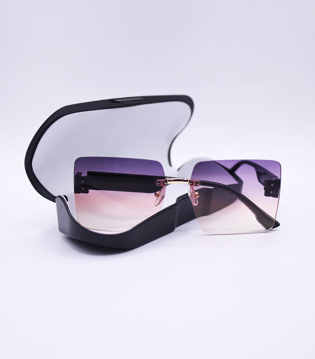 Square Sunglasses with Gradient Lenses