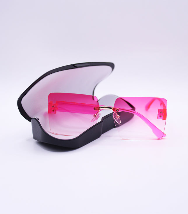 Square Sunglasses with Gradient Lenses