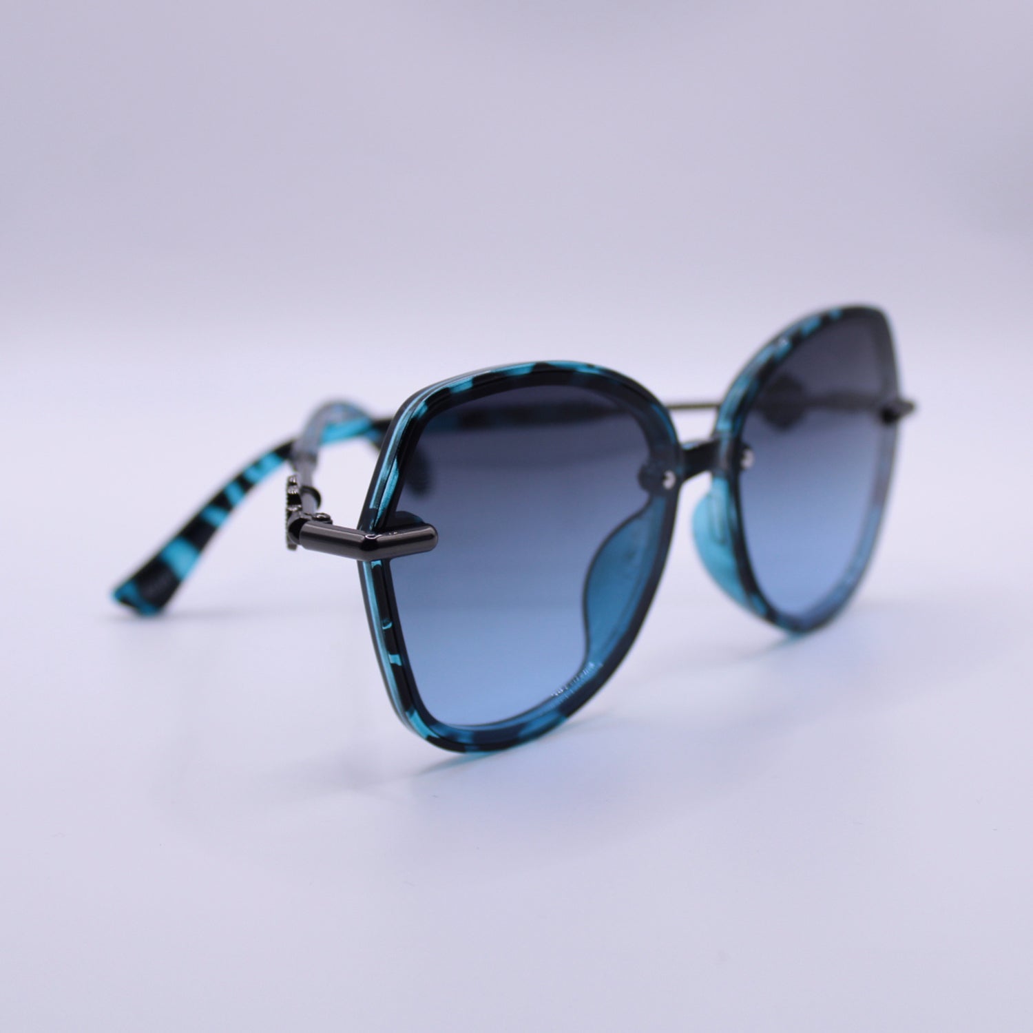 High Quality Square Shaped UV Protected Textured Korean Sunglasses